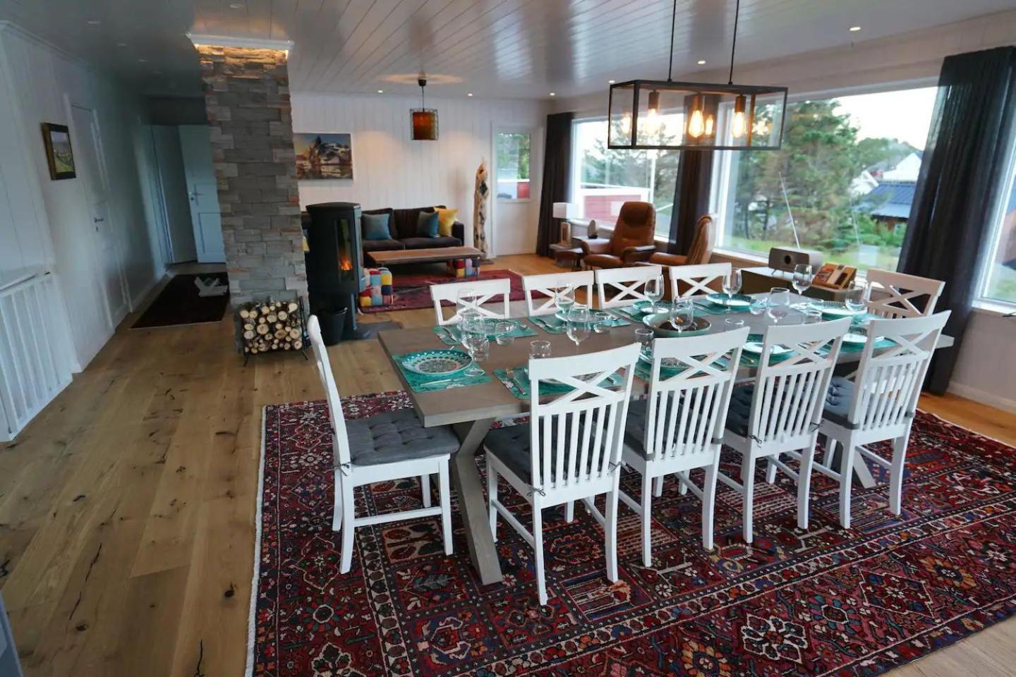 Lofoten Panoramic Luxury Home With Sauna Москенесей Екстер'єр фото