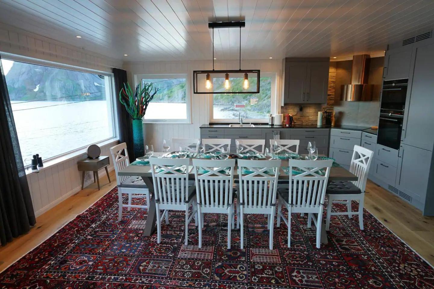 Lofoten Panoramic Luxury Home With Sauna Москенесей Екстер'єр фото