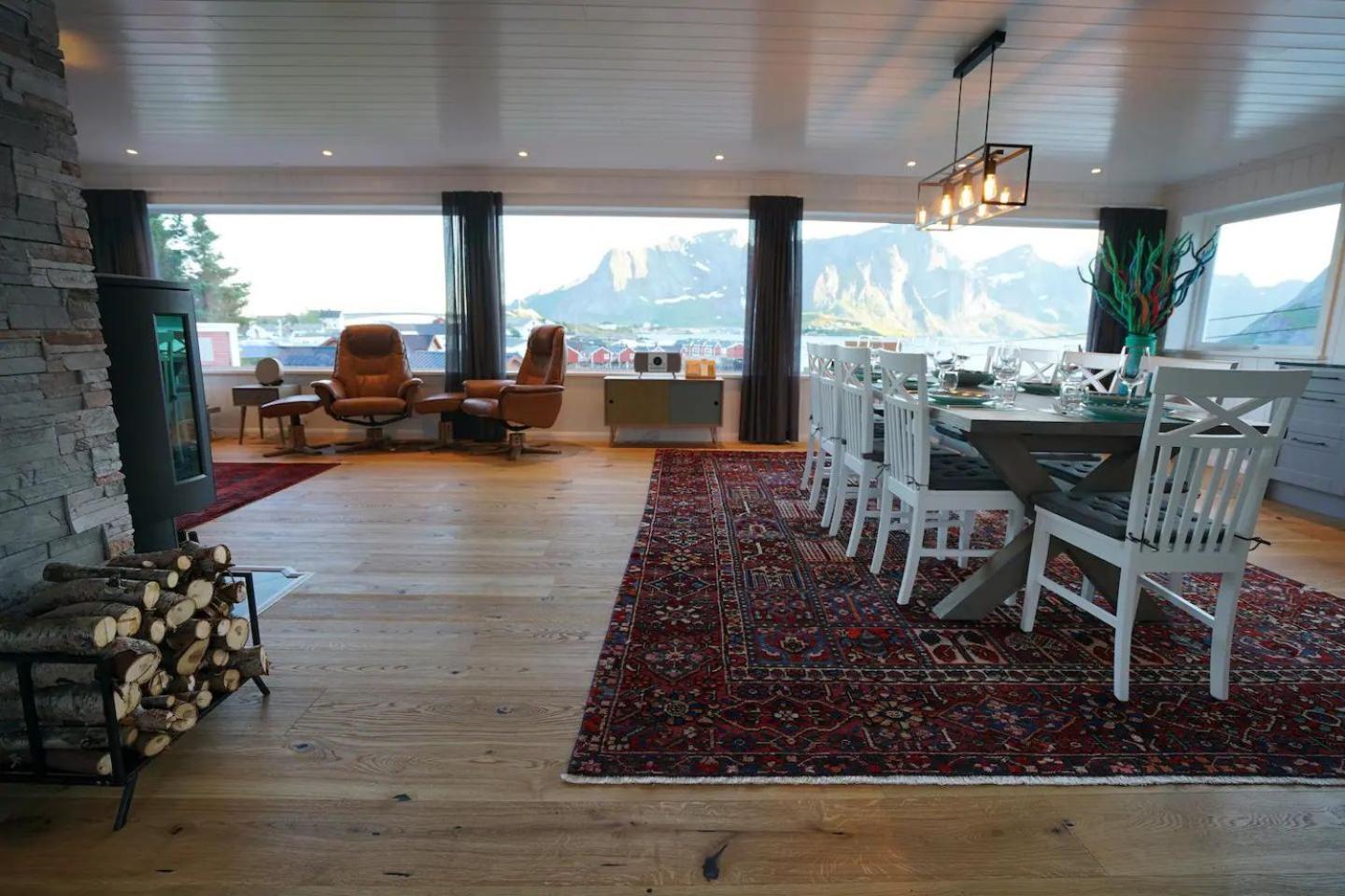 Lofoten Panoramic Luxury Home With Sauna Москенесей Екстер'єр фото