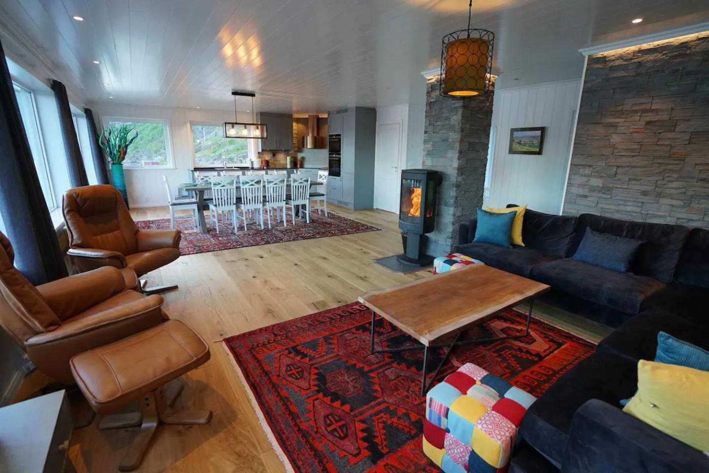 Lofoten Panoramic Luxury Home With Sauna Москенесей Екстер'єр фото
